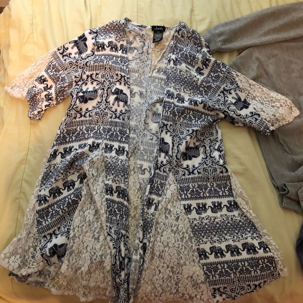 Elephant cardigan